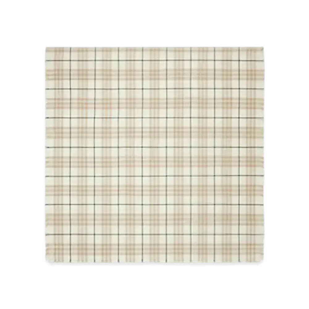 Burberry Check Cashmere Silk Scarf "Cotton"