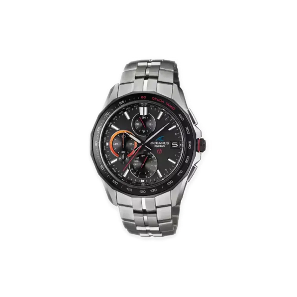 Casio OCEANUS x Tamio Okuda Manta S7000 Series "Silver"