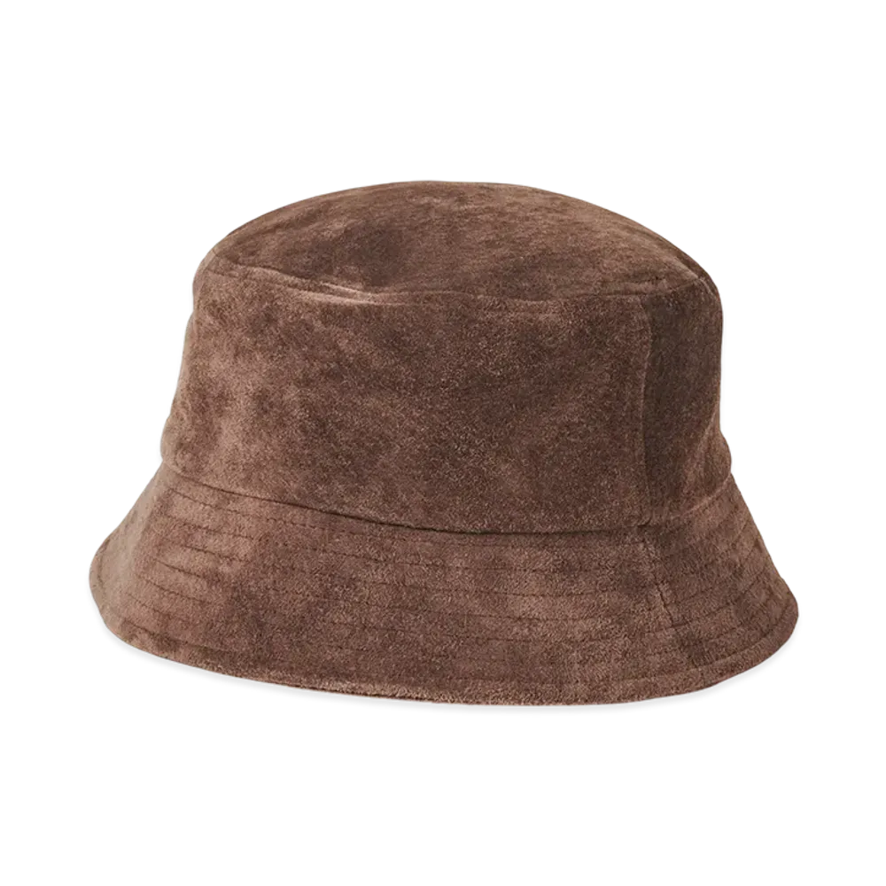 SOPHNET. Suede Bucket Hat "Brown"