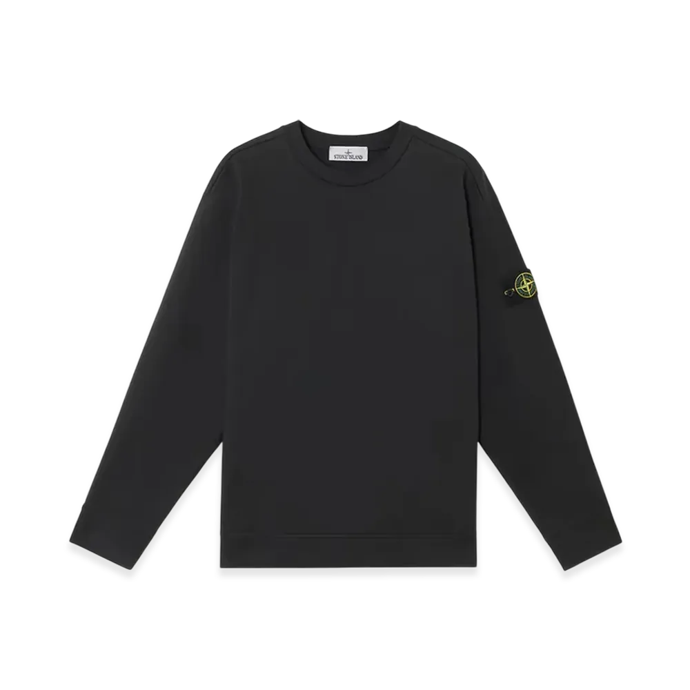 Stone Island Heavy Cotton Jersey "Black"