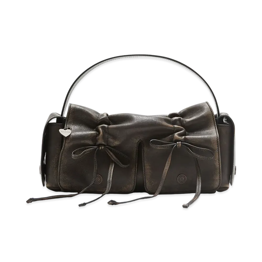 Acne Studios Multi-Pocket Bag "Dark Brown/Beige"