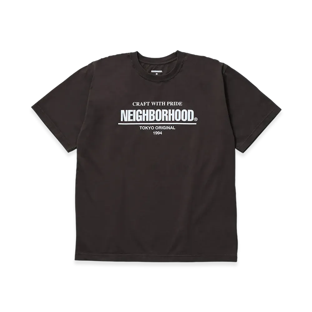 NEIGHBORHOOD NH . Tee SS-1 "Brown"