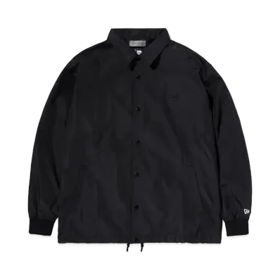 Yohji Yamamoto NEW ERA CROW PRINT COACH JACKET "Black"