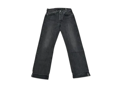 orSlow 105 Standard Selvedge Denim "Black Denim Stone"