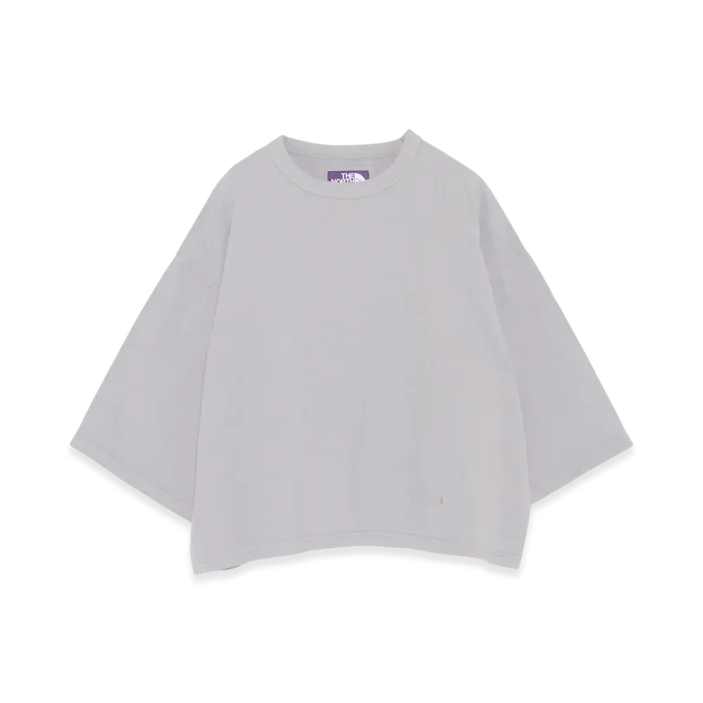 The North Face Purple Label 8Oz Field Cropped Tee "Light Gray"