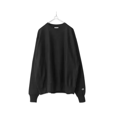 Champion Reverse Weave Pullover Sweatshirt "Black"
