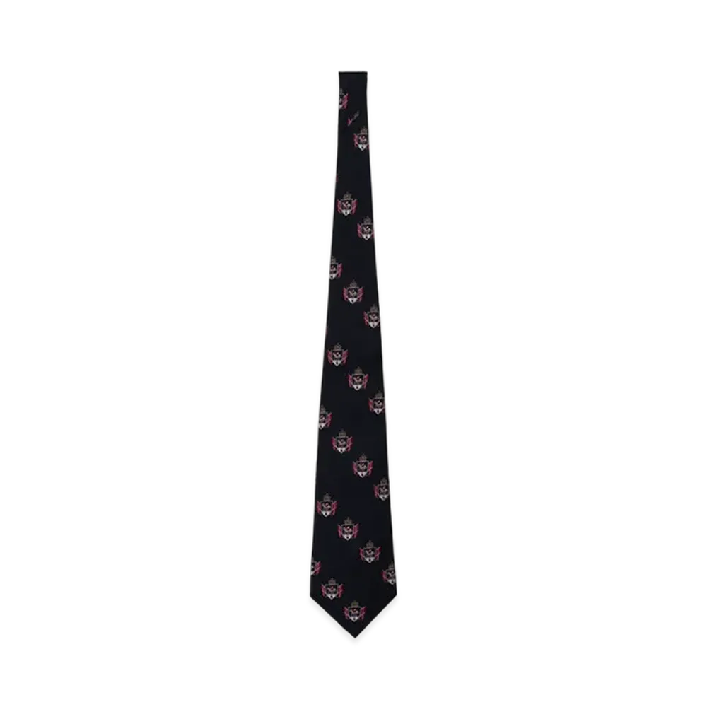 JUNYA WATANABE MAN Silk Small Emblem Pattern "Black"