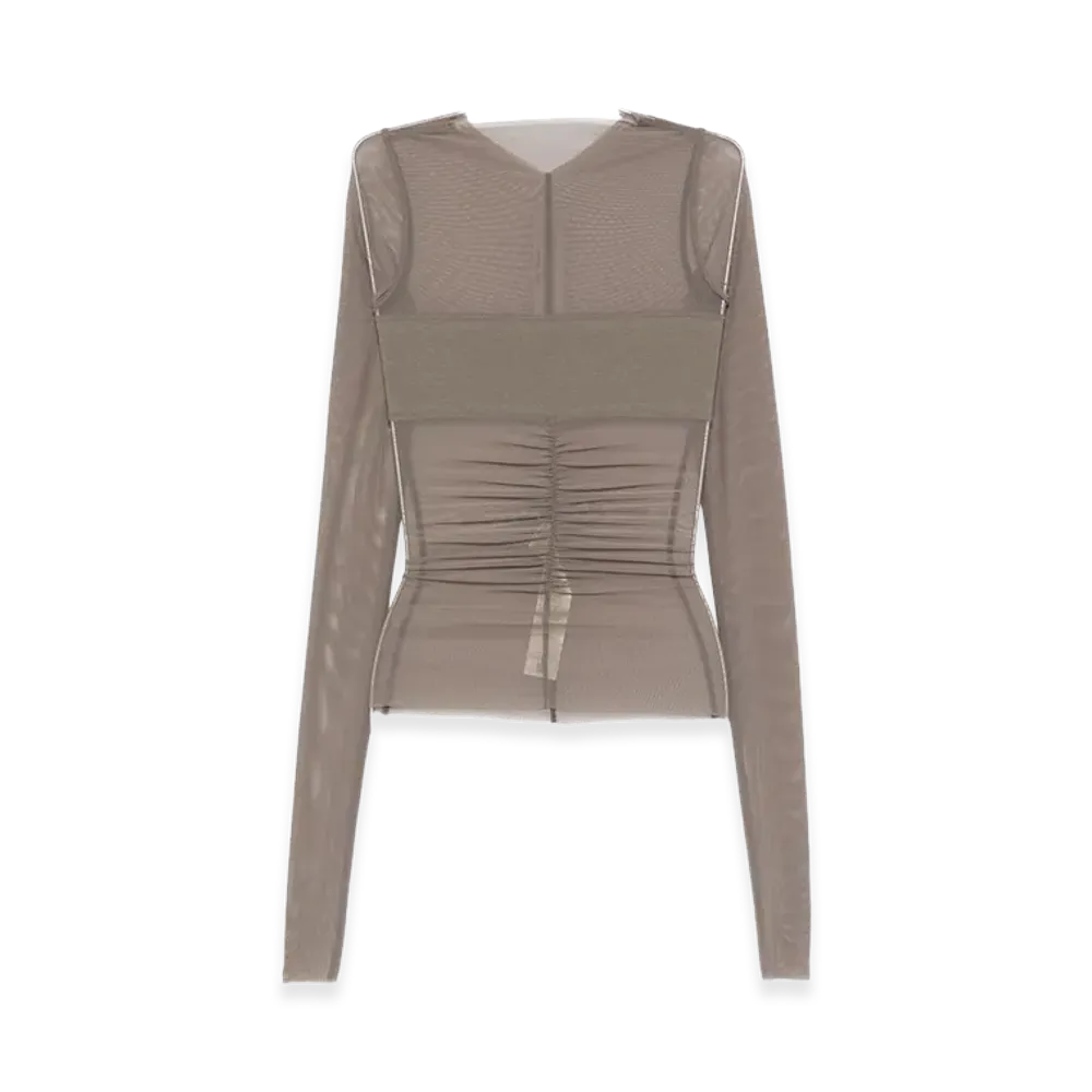 Rick Owens Women's Top "Grey Beige"