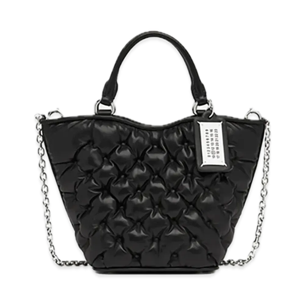 Maison Margiela Glam Slam Embroidery Tote Mini "Black"