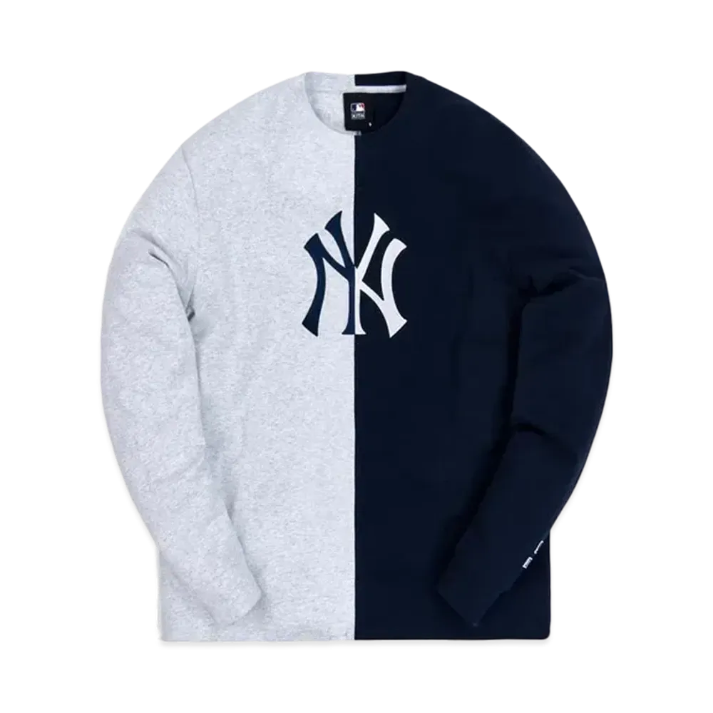 Kith x MLB New York Yankees Split L/S Tee "Black"