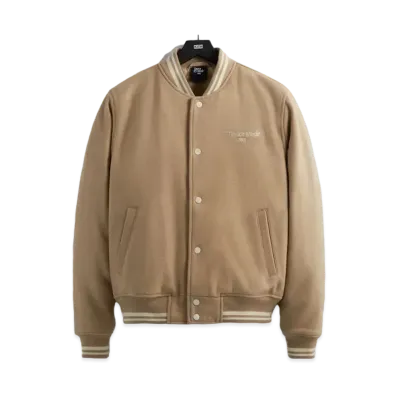 Kith x TaylorMade Tour Varsity Jacket "Canvas"