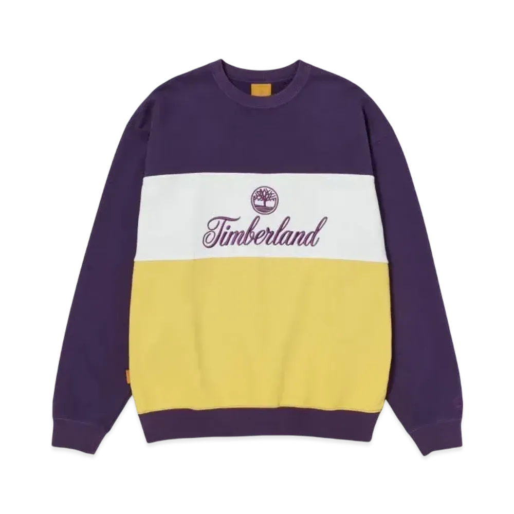 Timberland Allgender Crew Neck Sweat Tops "Grape Wine"