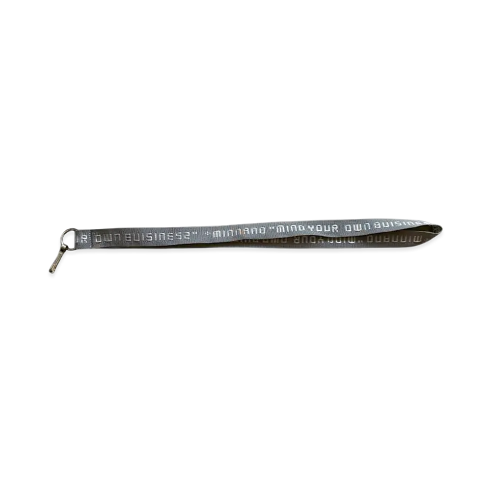 MIN-NANO Lanyard V2 "Dark Silver"