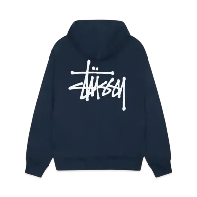 Stussy Basic Stussy Hoodie 2024 "Navy"