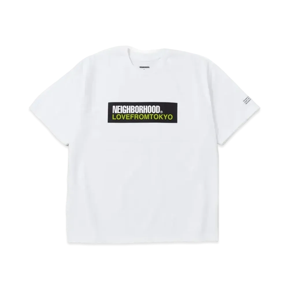 NEIGHBORHOOD NH 231 Spot . Tee SS-2 "White Green"