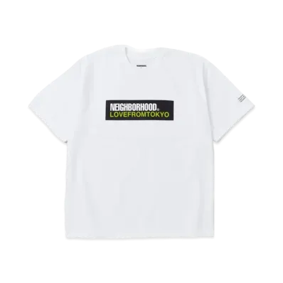 NEIGHBORHOOD NH 231 Spot . Tee SS-2 "White Green"