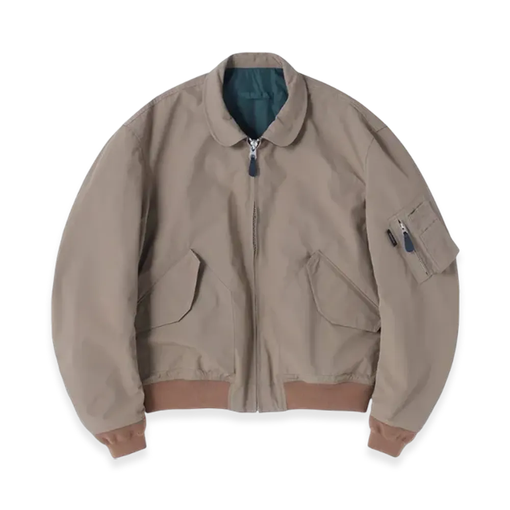 SEDAN ALL-PURPOSE Reversible Flight Jacket "Dark Khaki"