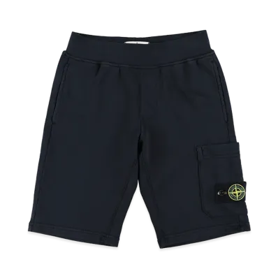 Stone Island Kids Shorts "Blue"