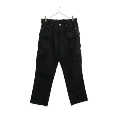 Chrome Hearts Fatigue Flare 2 with 2 Button Cargo Pants "Black"
