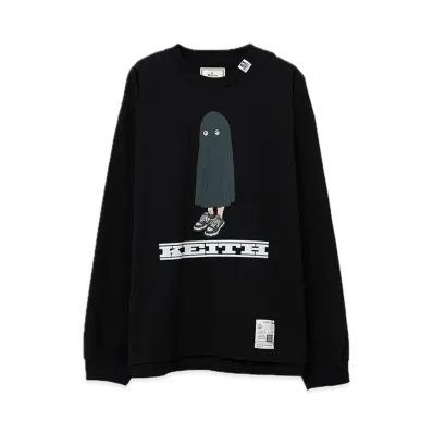 Maison MIHARA YASUHIRO KEITH Printed Long Sleeve Tee "Black"