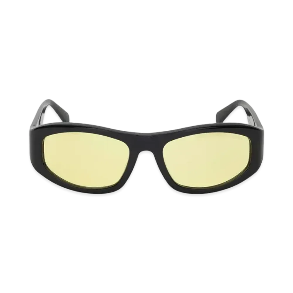 Stussy Landon Sunglasses "Black/Yellow Lens"