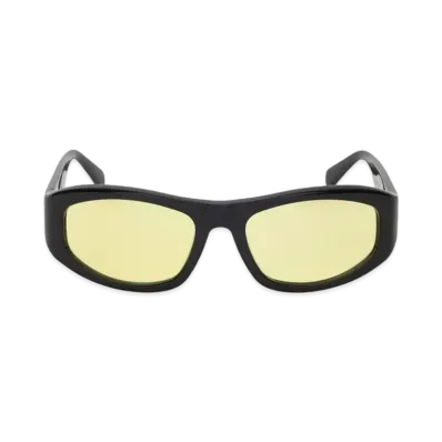 Stussy Landon Sunglasses "Black/Yellow Lens"