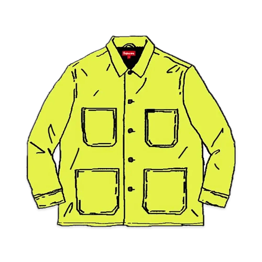 Supreme Velvet Chore Coat "Yellow"