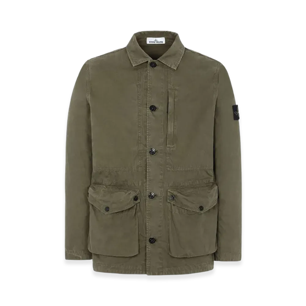 Stone Island 439WN T.CO+OLD Jacket - 21SS "Olive Green"