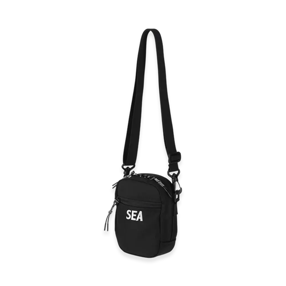 WIND AND SEA Small Shoulder Bag "Black"