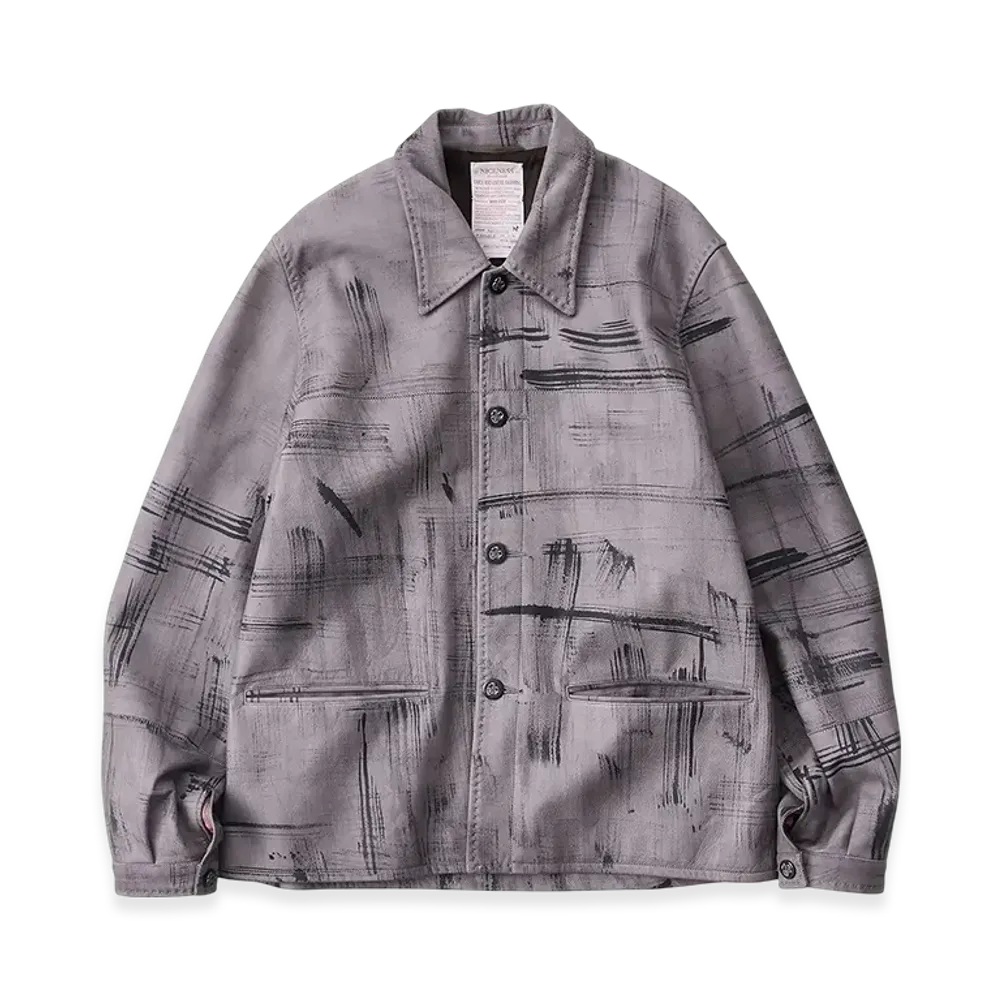 NICENESS Jay Coverall - Ink Leather "Ink"