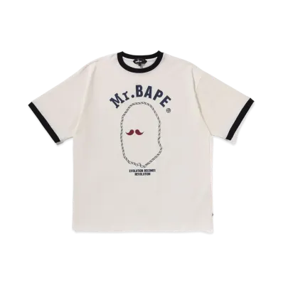 A BATHING APE Print Tee #3 "Ivory"