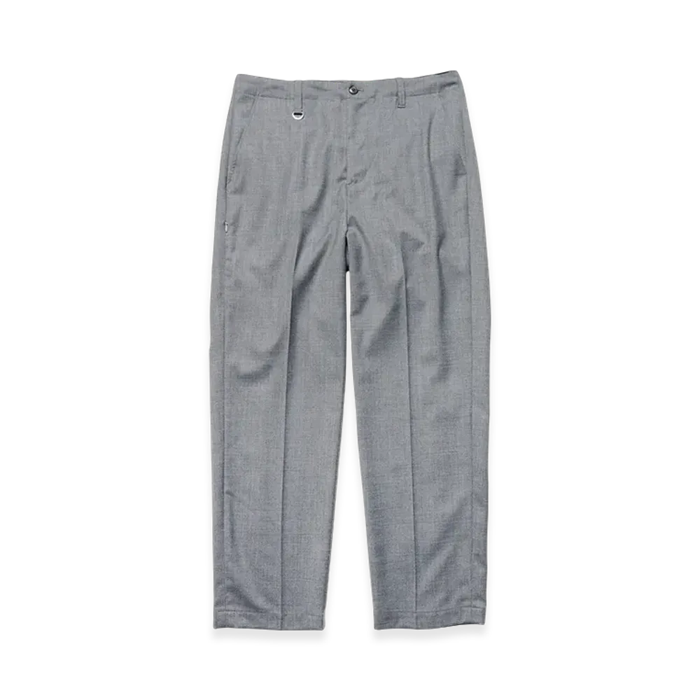 uniform experiment Stretch Wool Side Pocket Tapered Pants "Gray"