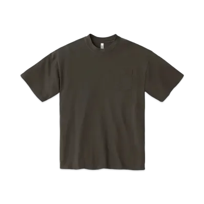 Los Angeles Apparel Short Sleeve Garment Dye Pocket T-Shirt "Vintage Black"