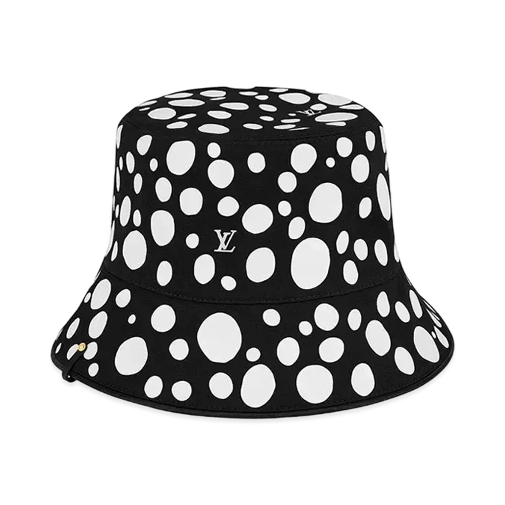 Louis Vuitton x Yayoi Kusama Infinity Dots Bucket Hat "Noir/Blanc"