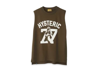 HYSTERIC GLAMOUR Hysteric 77 Sleeveless Shirt "Khaki"