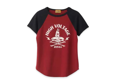 HYSTERIC GLAMOUR High Voltage T-Shirt "Red"