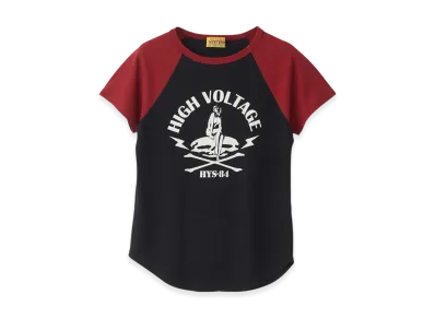 HYSTERIC GLAMOUR High Voltage T-Shirt "Black"