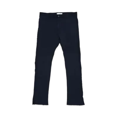 FACETASM Waffle Flare Pants "Navy"