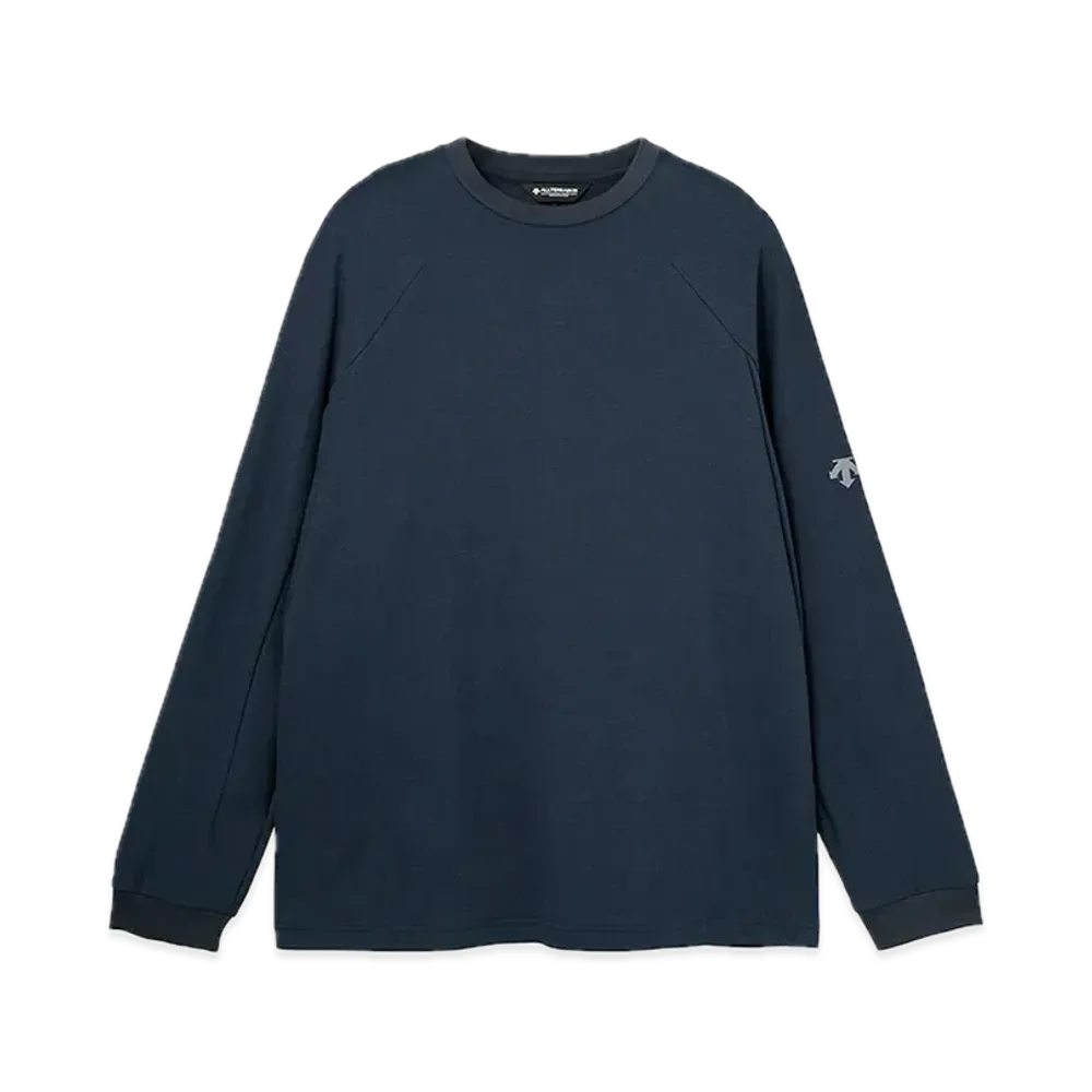 DESCENTE ALLTERRAIN Cordura Long Sleeve Crew "Graphite Navy"