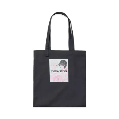 NEW ERA x Illustrators Collection Cotton Twill Tote Bag Tamimoon "Graphite"