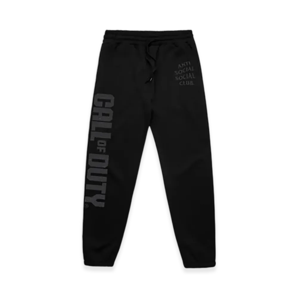 ANTI SOCIAL SOCIAL CLUB x Call of Duty Sweatpant 01 "Black"