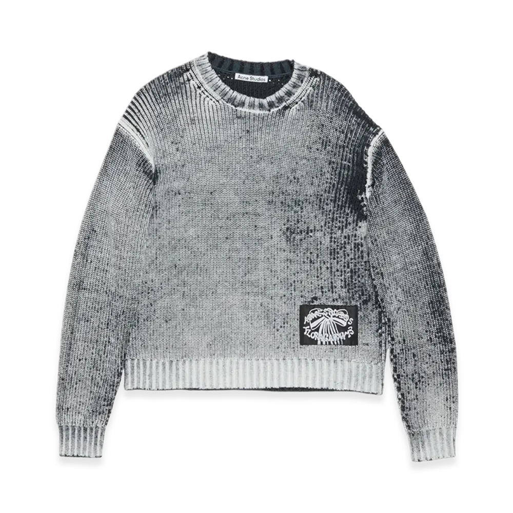 Acne Studios Crew Neck Jumper "Black/White"