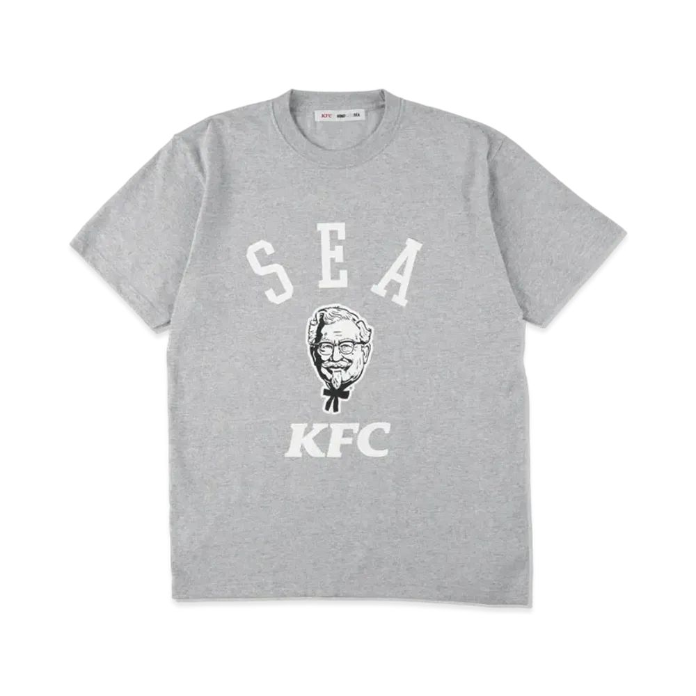 WIND AND SEA x KFC (CLASSIC COLONEL) TEE "Gray"