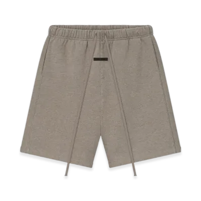 FEAR OF GOD ESSENTIALS Relaxed Fleece Sweatshort With Piping "Homestead Heather"