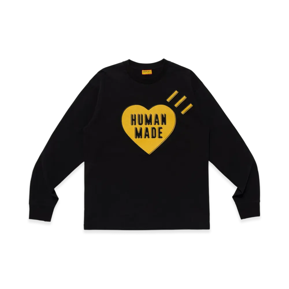HUMAN MADE Graphic L/S T-Shirt "Black"