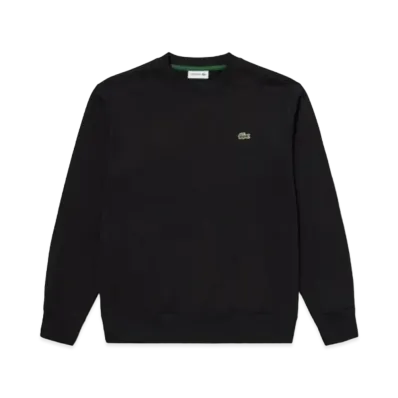 LACOSTE Premium Sweat Crew Neck "Black"