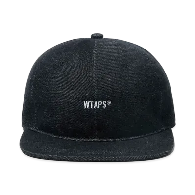 WTAPS T-6H 01 / Cap / Cotton. Denim. Sign "Black"