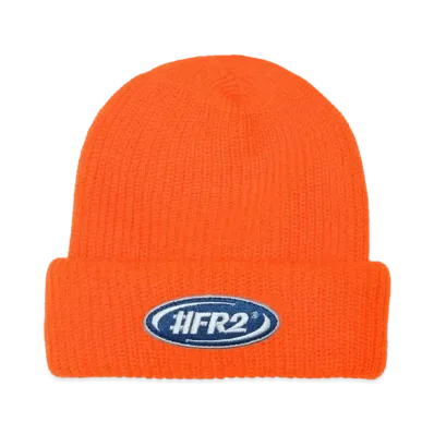 FR2 Oval Logo Embroidery Beanie "Orange"