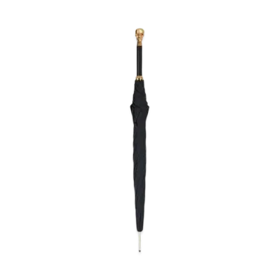 Alexander McQUEEN Skull Umbrella "Black/Gold"