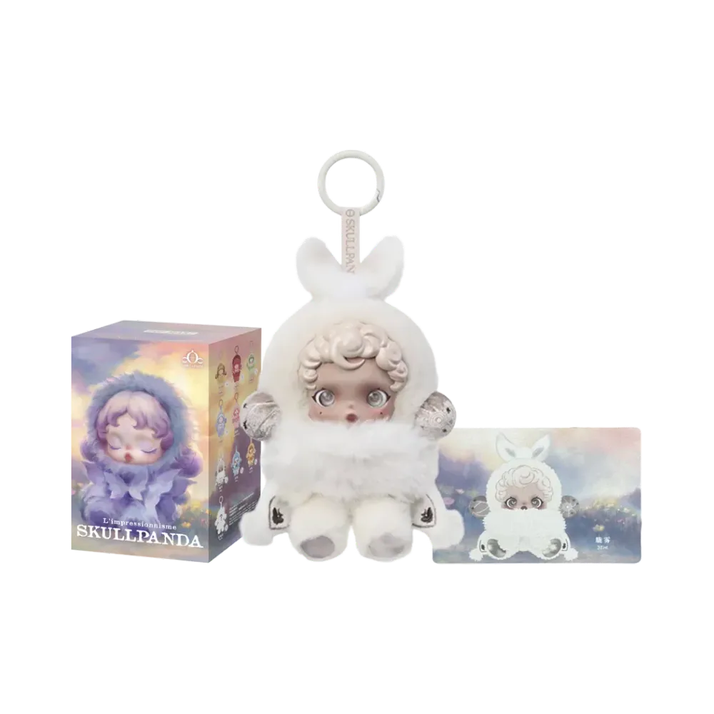 未開封　ポップマートL’impressionnismeスカルパンダ 白 mist ポップマート スカルパンダ インプレッショニズムシリーズ ぬいぐるみ